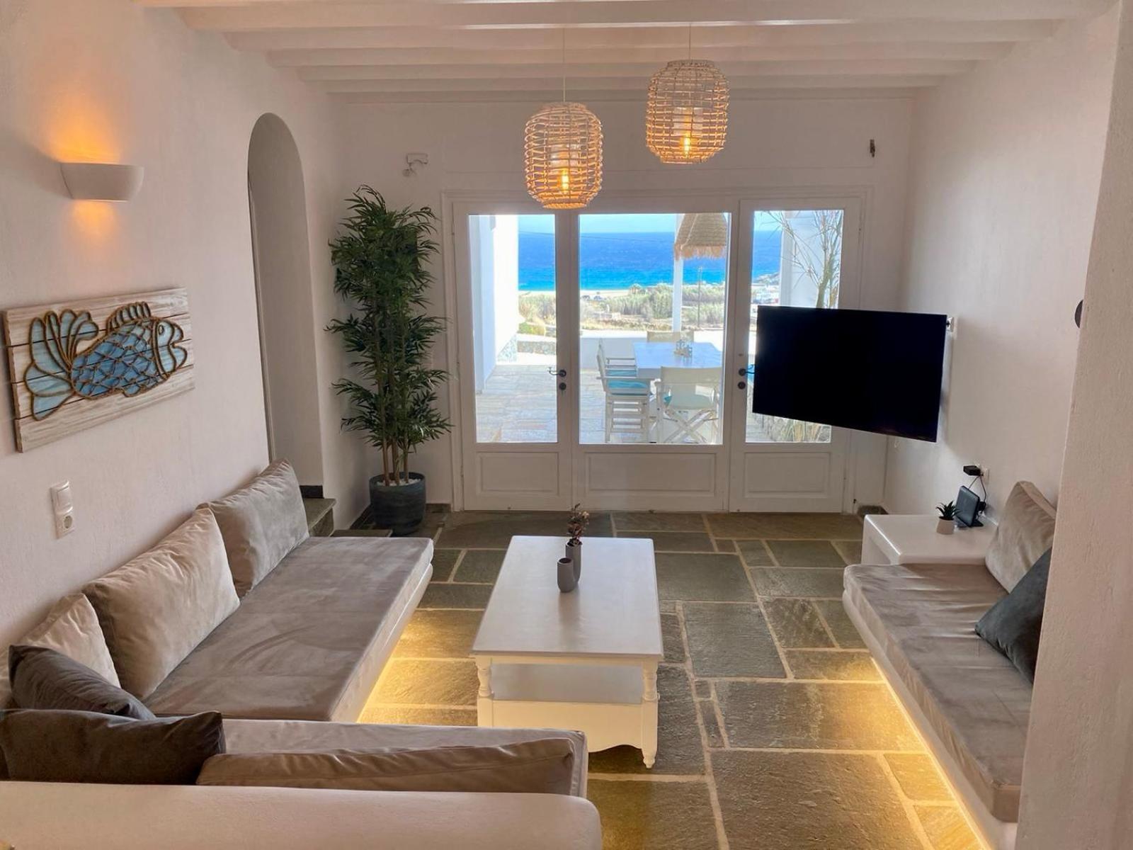 Апартаменты Sensus Mykonos Калафатис Экстерьер фото